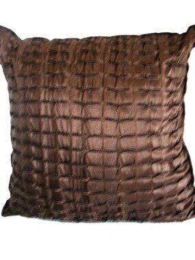 Decorative Throw Pillow 16" x 16" Faux Silk Polyester Fabric,couch,chair pillow